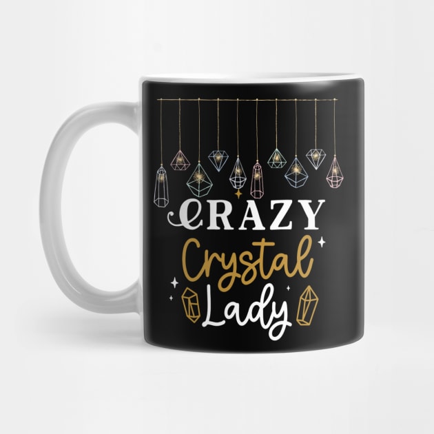 Crazy Crystal Lady Fun, Humor, Gems, Energy, Spritual by Apathecary